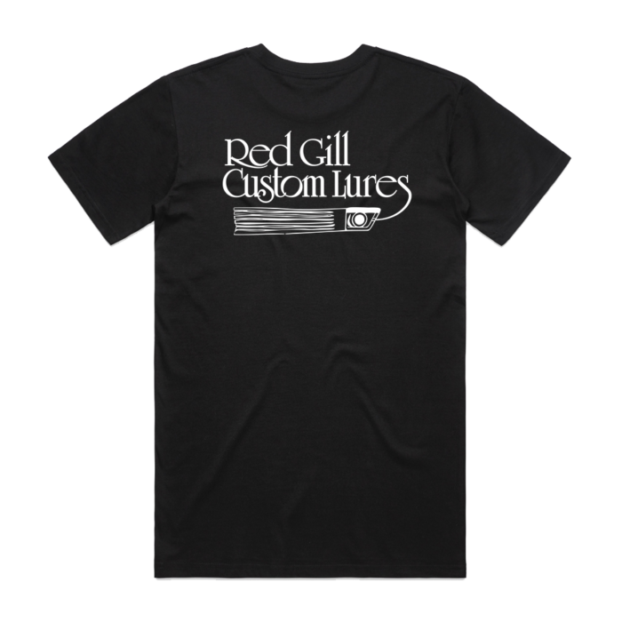 Red Gill Tee – Black